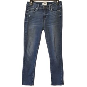 PAIGE Women's Kylie Crop Blue Denim Jeans‎ Size 28
